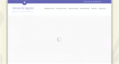 Desktop Screenshot of hotelarcasdeagua.com